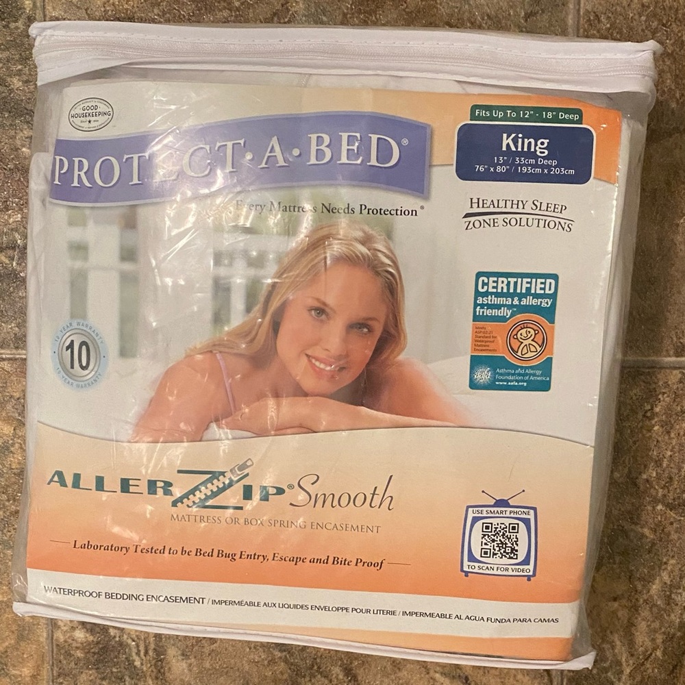 Protect A Bed Mattress protector AllerZip